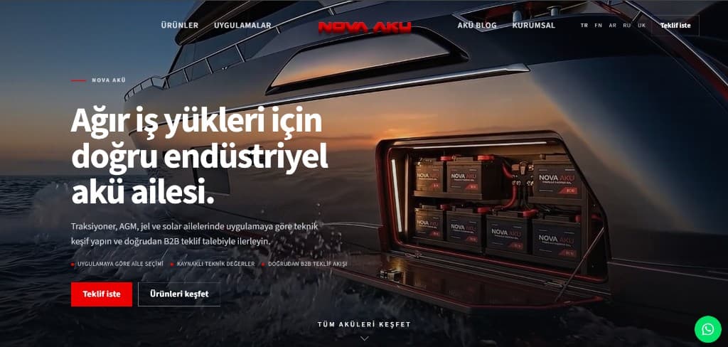 Nova Akü — HED Creative